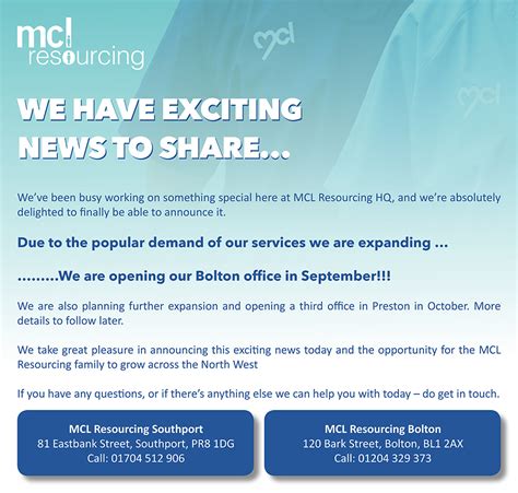 We opened our newest branch in .